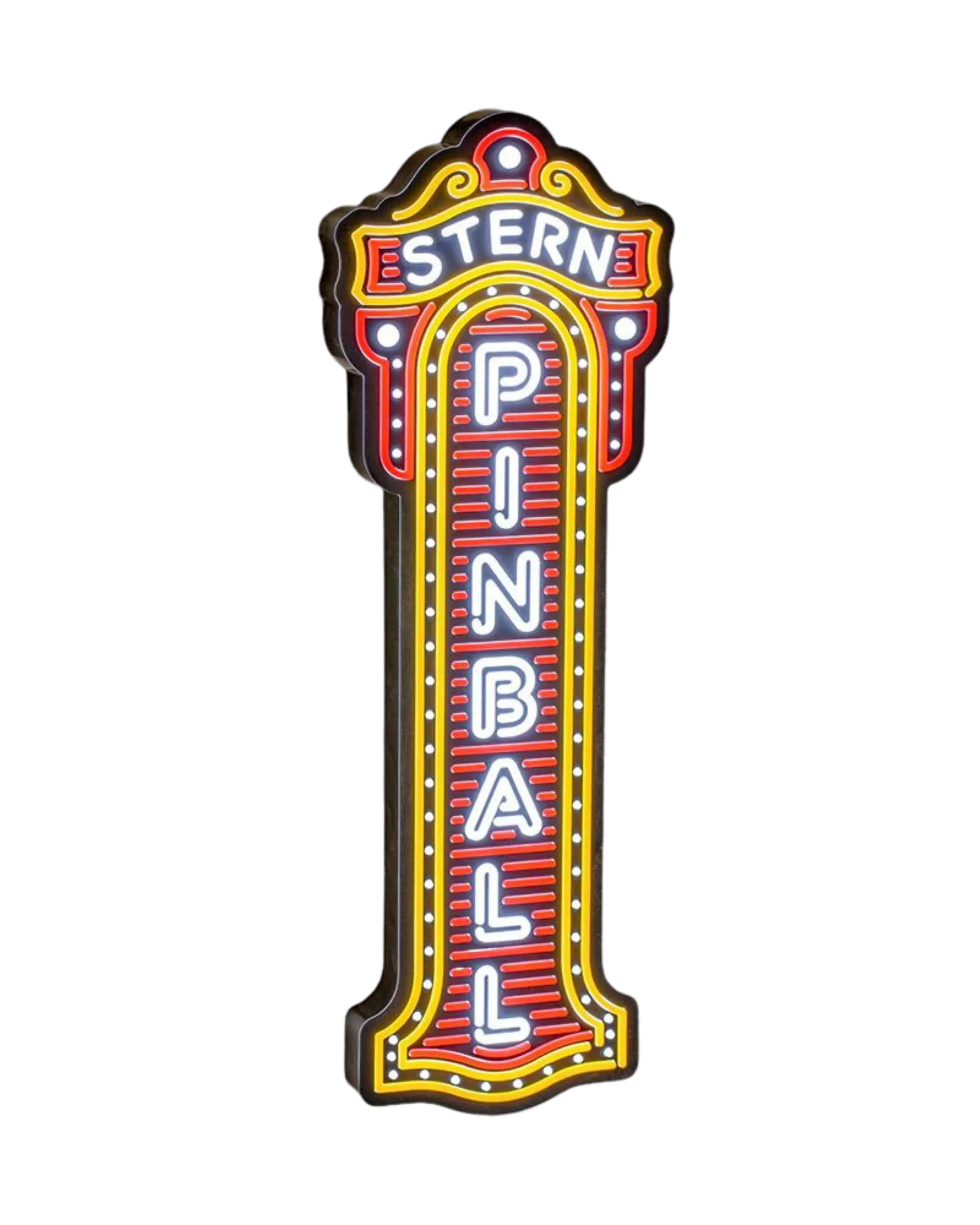 Chicago Pinball Theatre Sign Stern Pinball