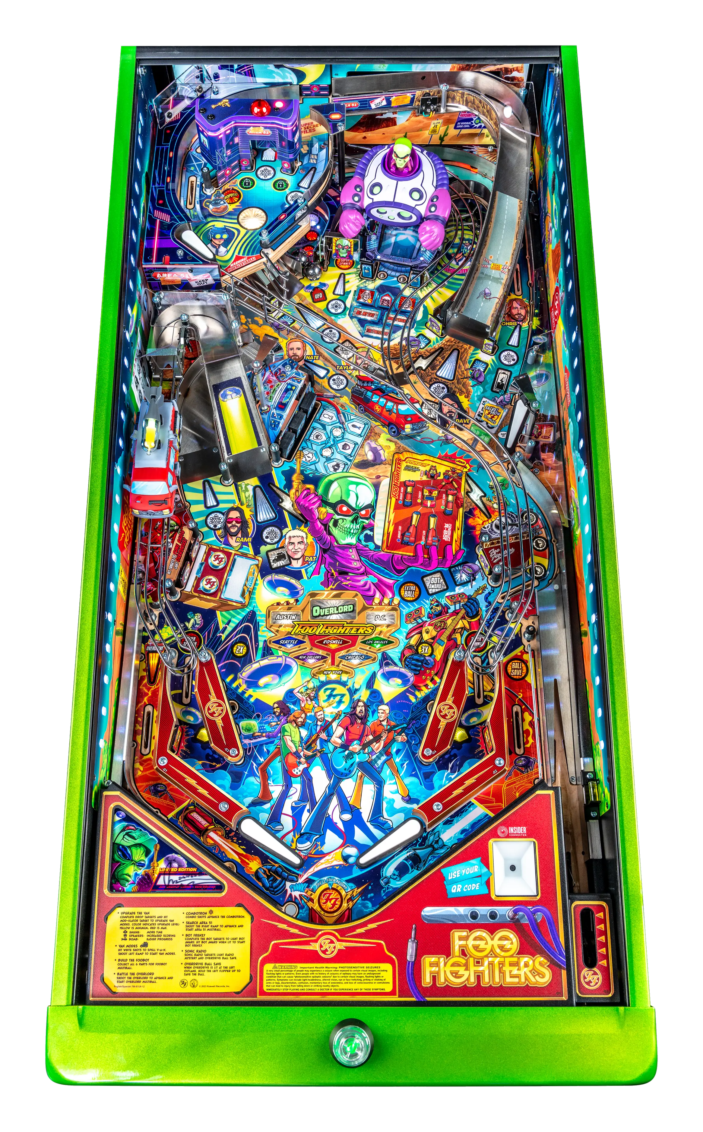 Flipper Foo Fighters Le - Avranches Automatic