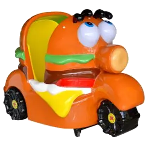 Kiddie Ride Hamburger Family
