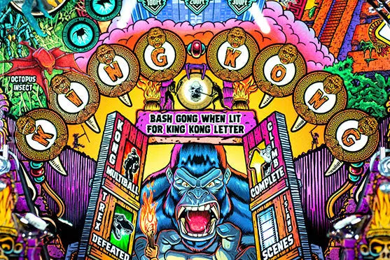 Flipper King Kong - Myth Of Terror Island Le Stern Pinball
