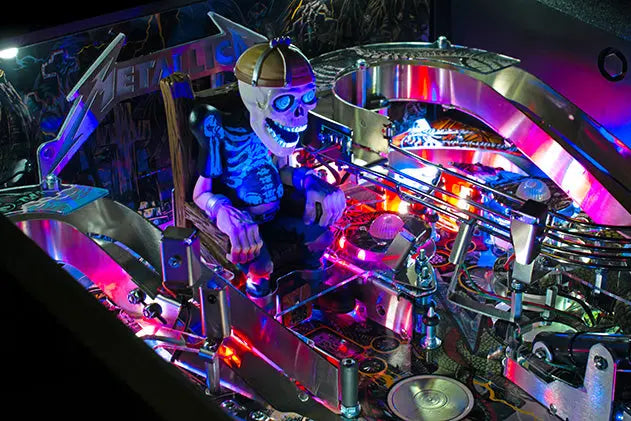 Flipper Metallica Remastered Premium Stern Pinball