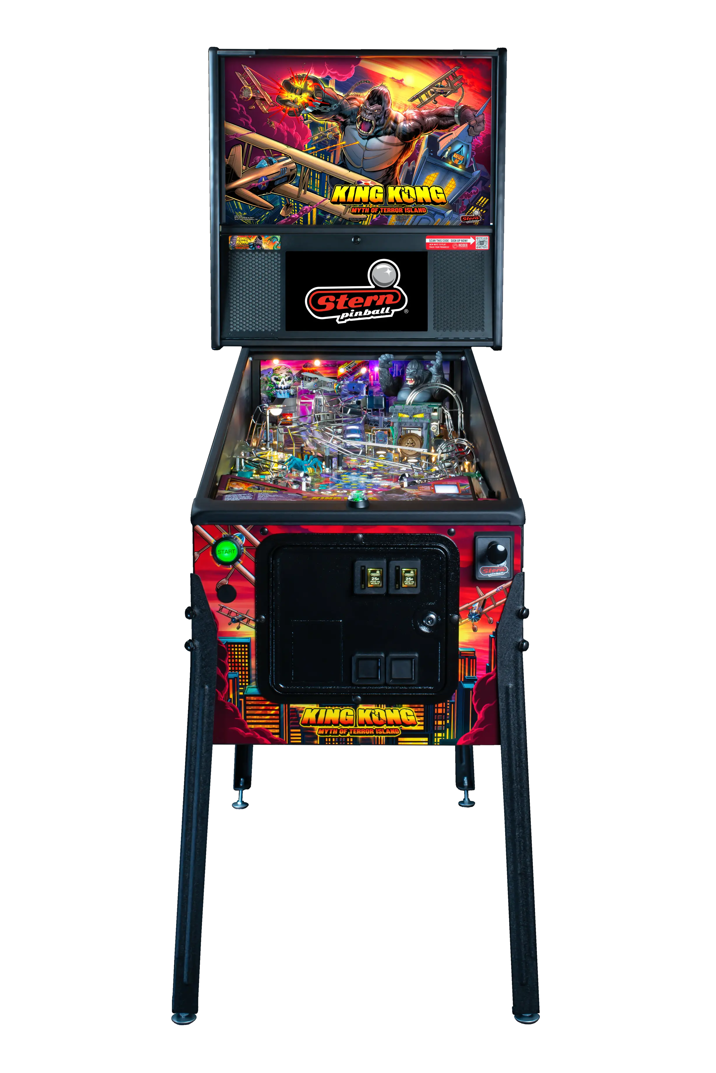 Flipper King Kong - Myth Of Terror Island Premium - Avranches Automatic