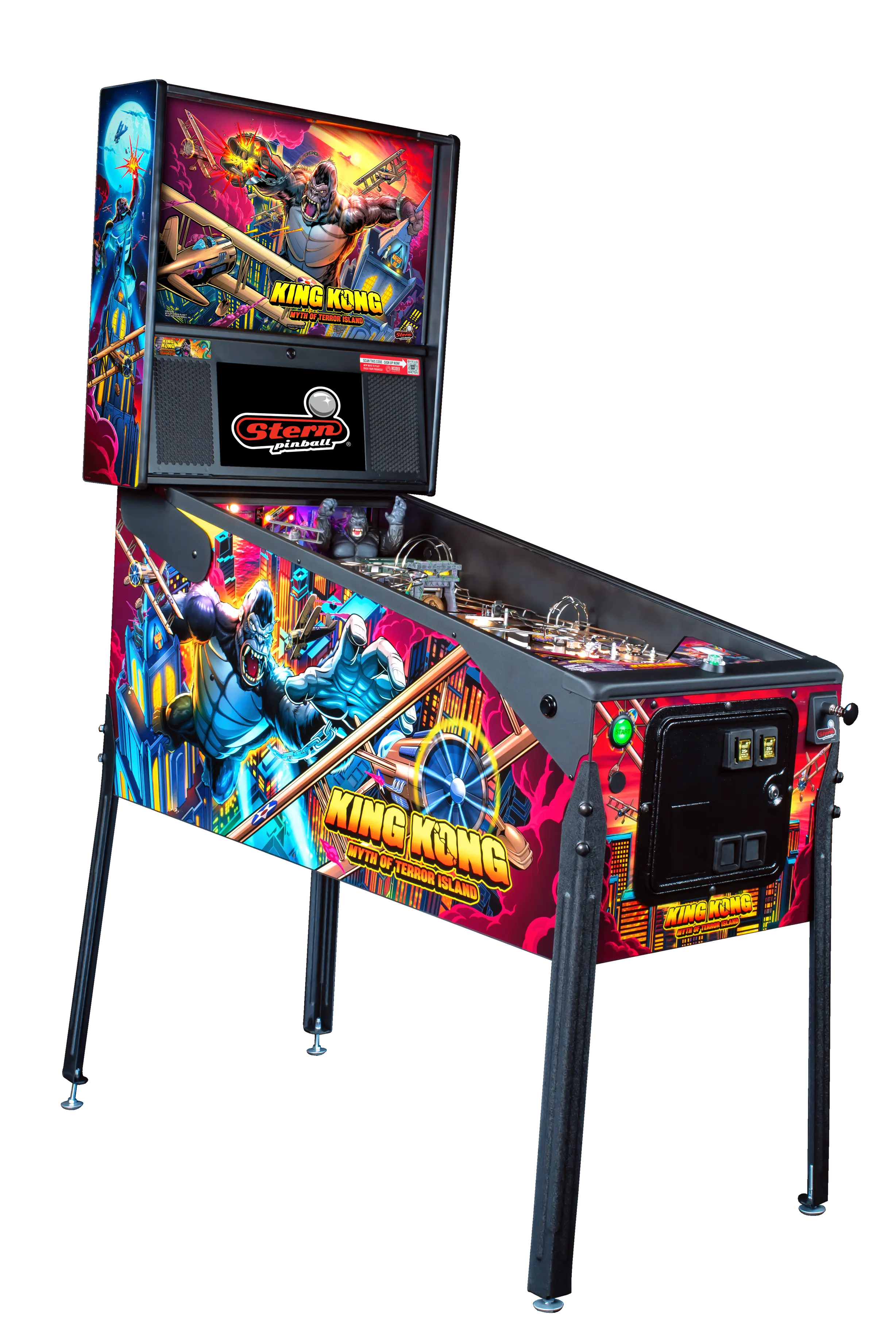 Flipper King Kong - Myth Of Terror Island Premium - Avranches Automatic