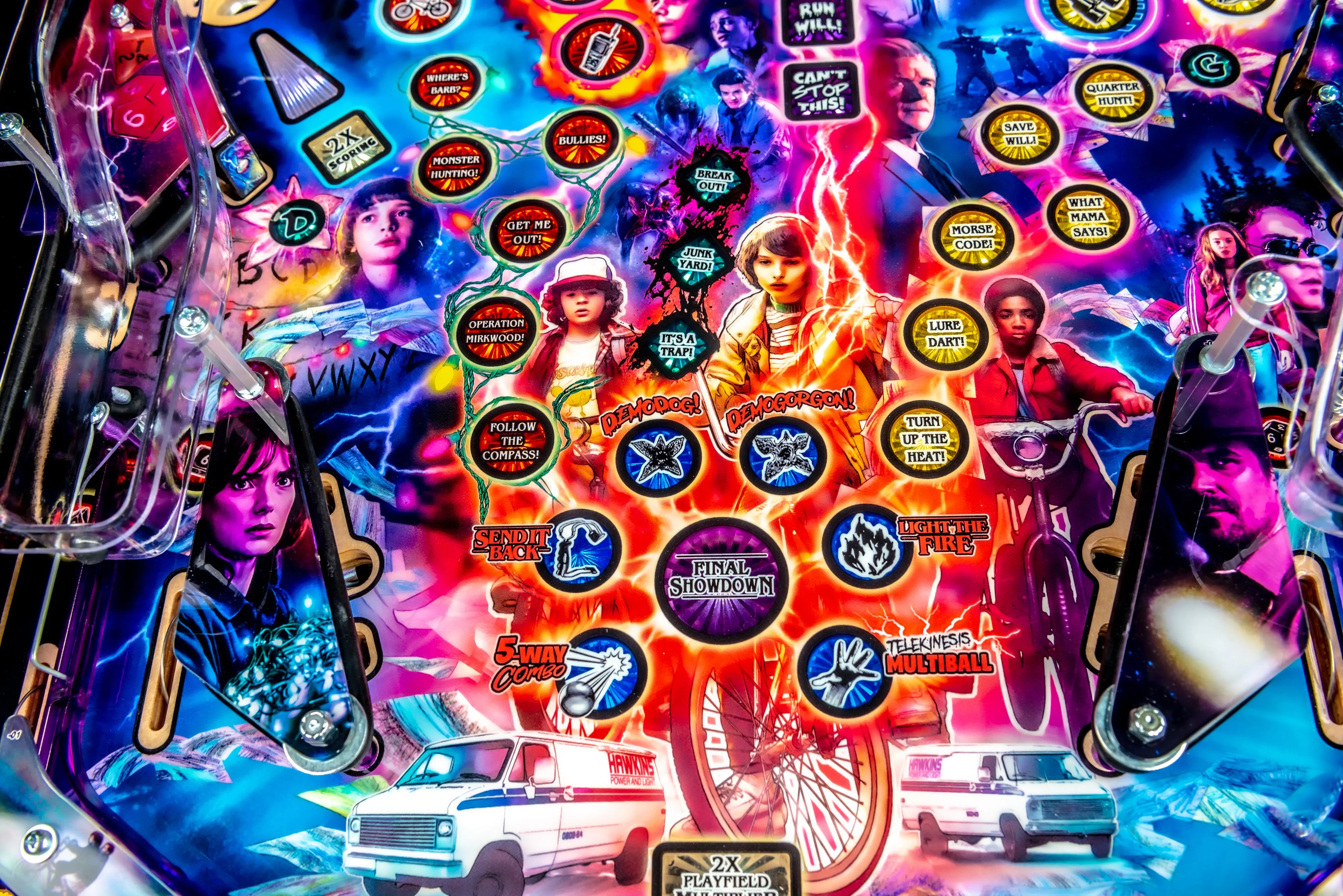 Flipper Stranger Things Premium Stern Pinball