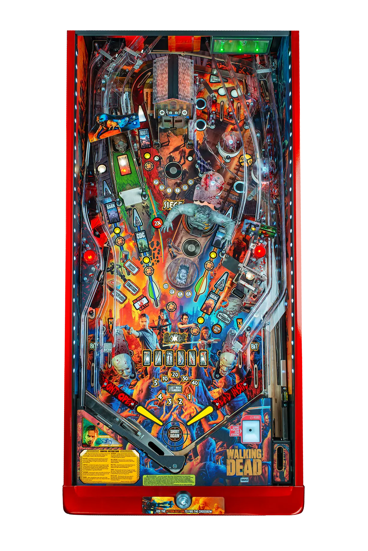 Flipper The Walking Dead Remastered Le - Avranches Automatic