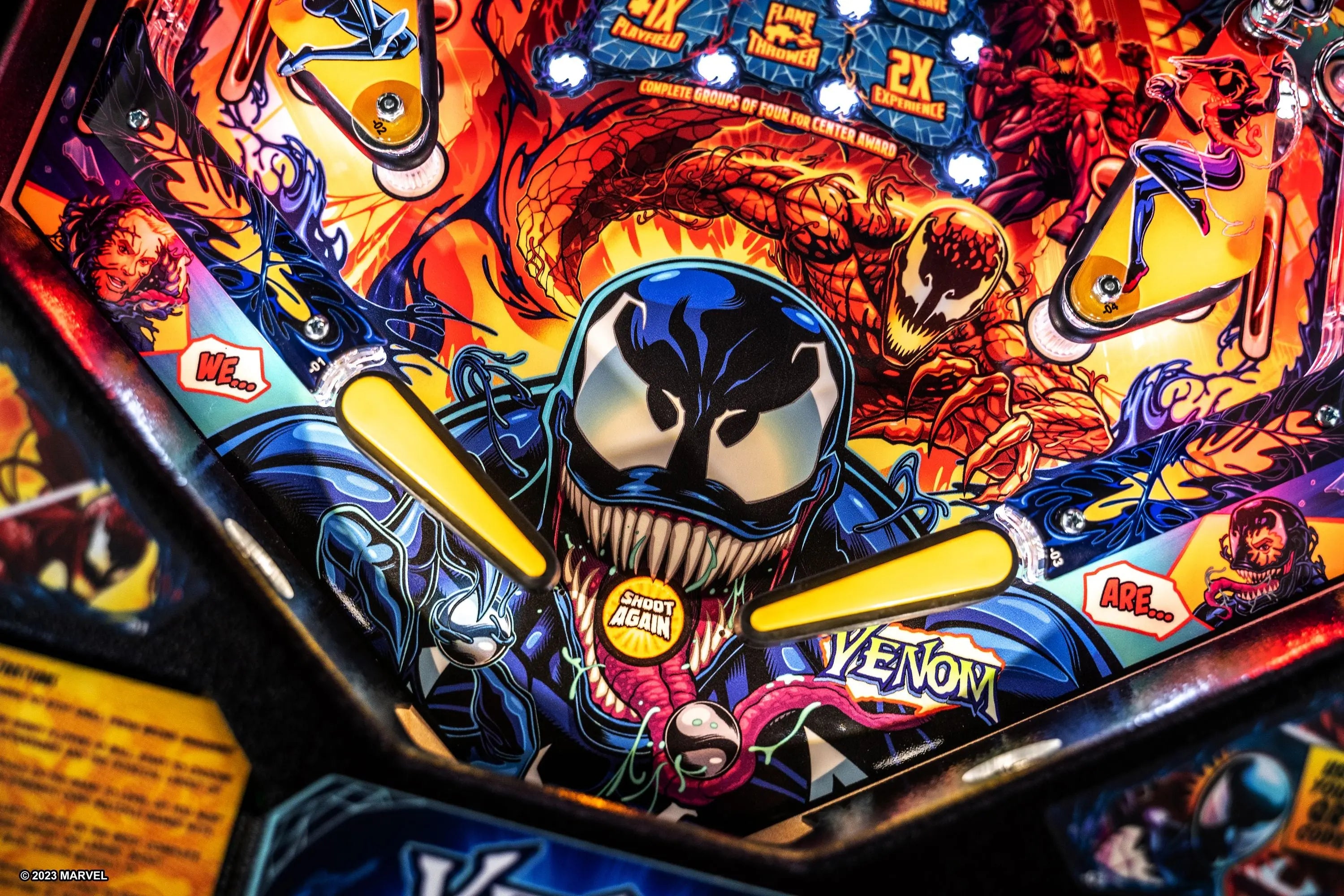Flipper Venom Pro Stern Pinball