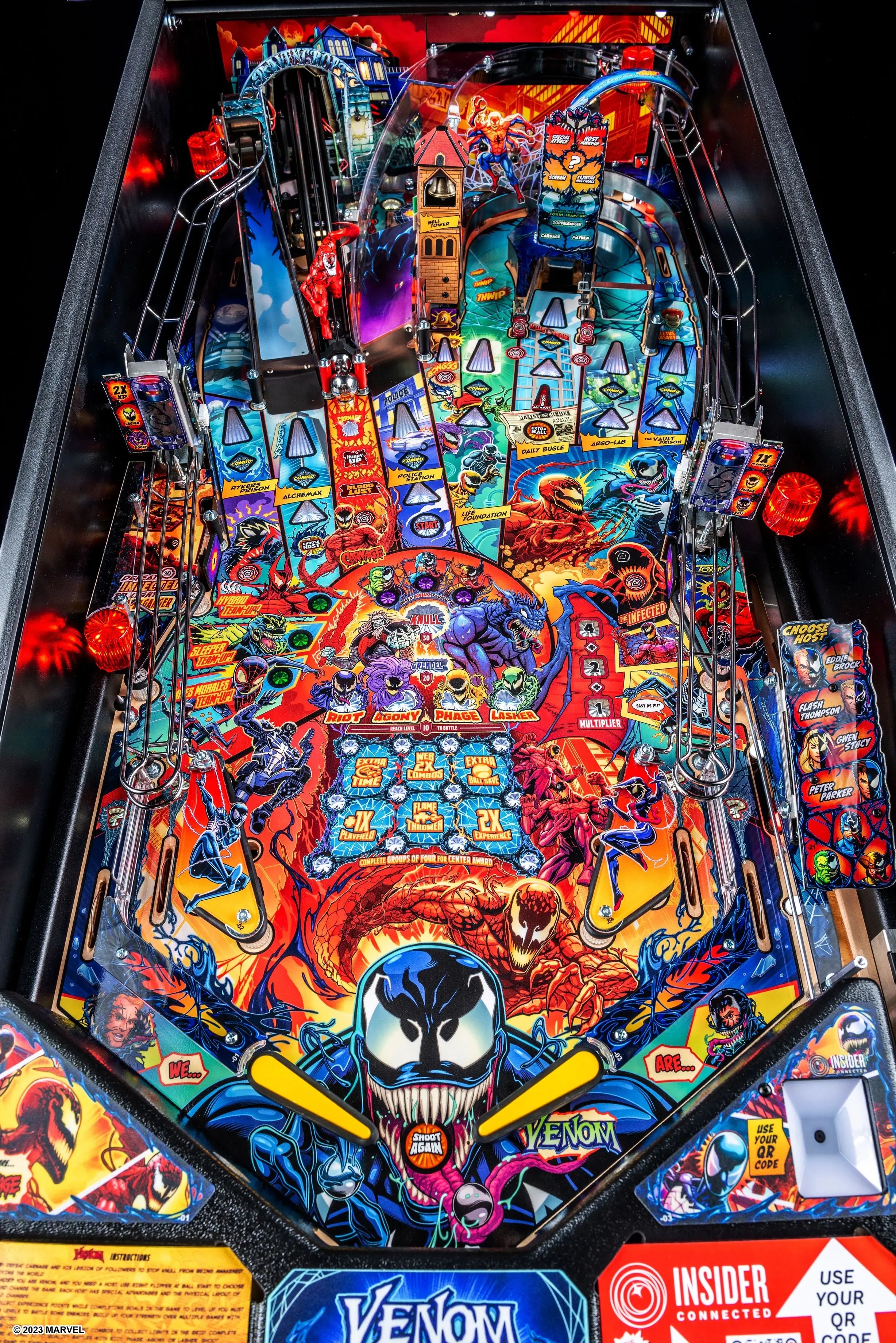 Flipper Venom Pro Stern Pinball
