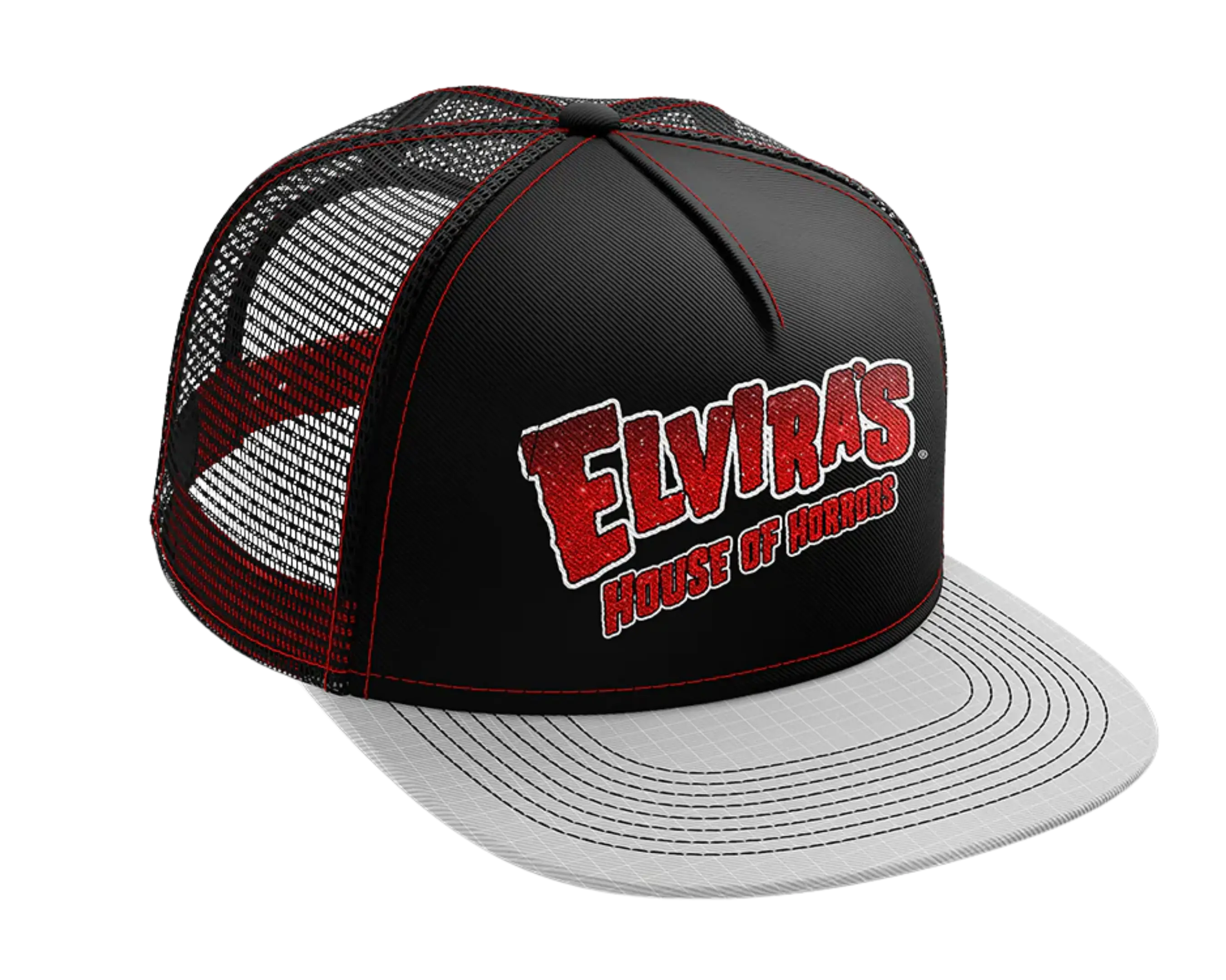 Elvira's House Of Horrors Trucker Hat Stern Pinball