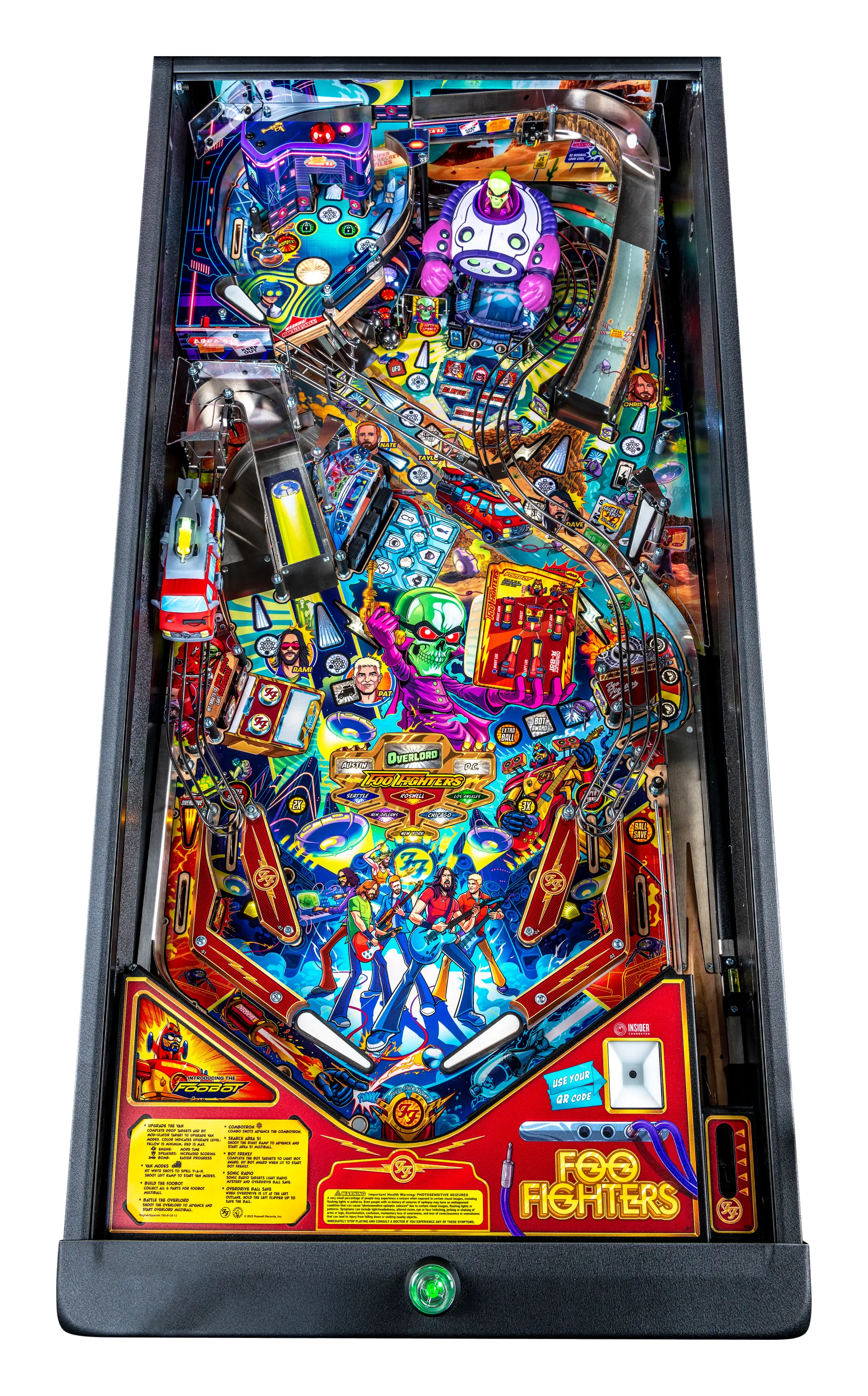 Flipper Foo Fighters Premium - Avranches Automatic