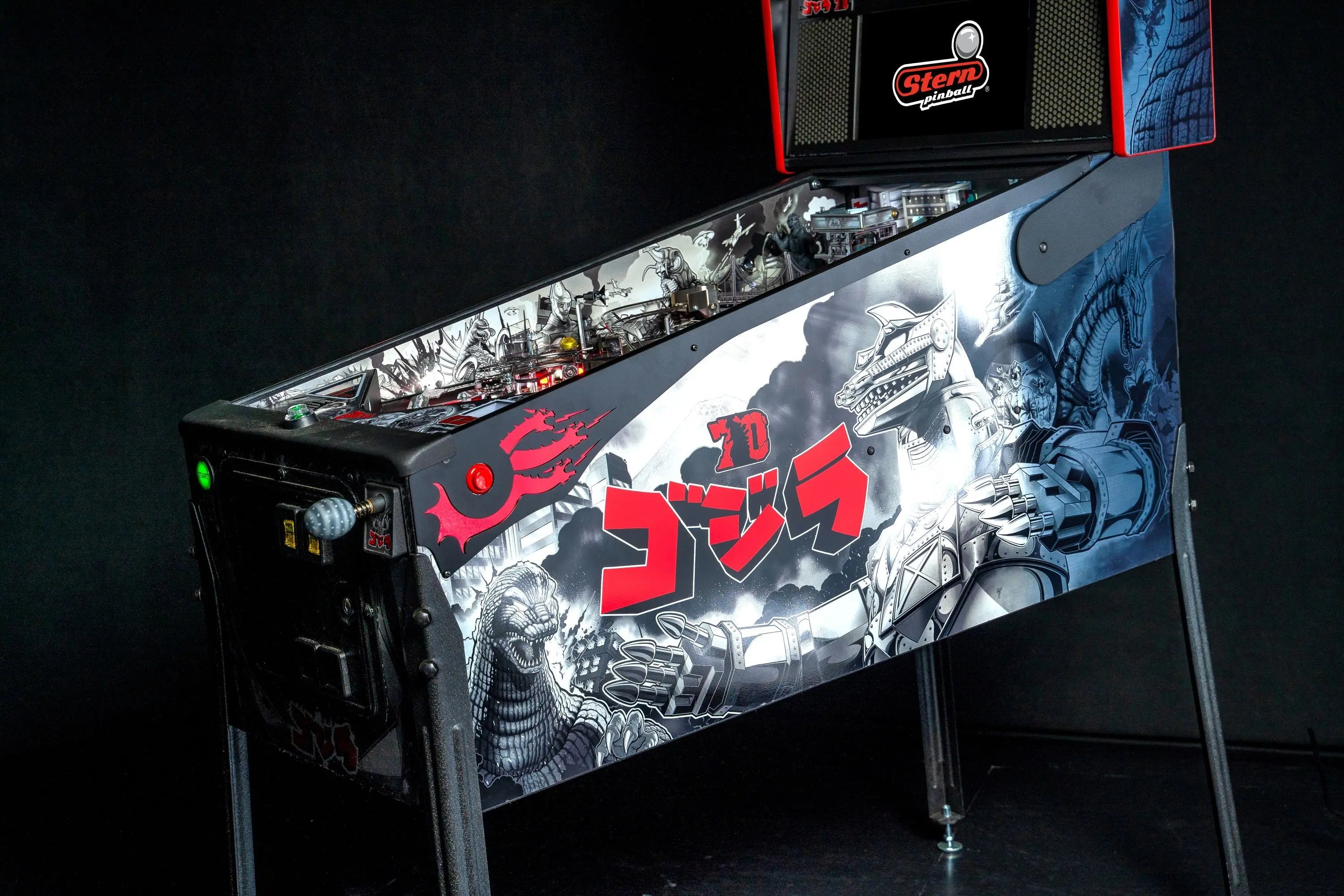 Side Armor Godzilla 70th Anniversary Stern Pinball