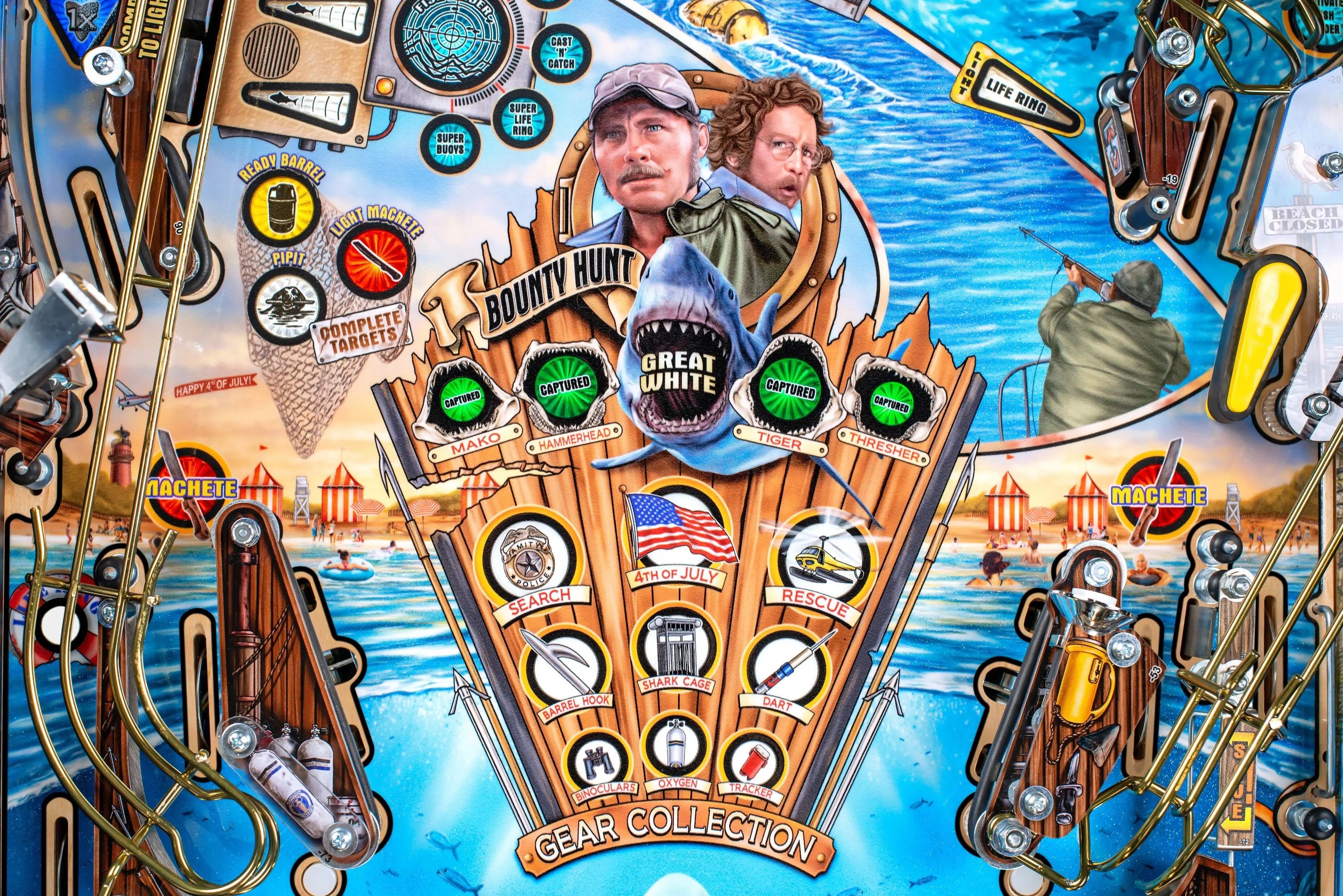 Flipper Jaws 50th Stern Pinball