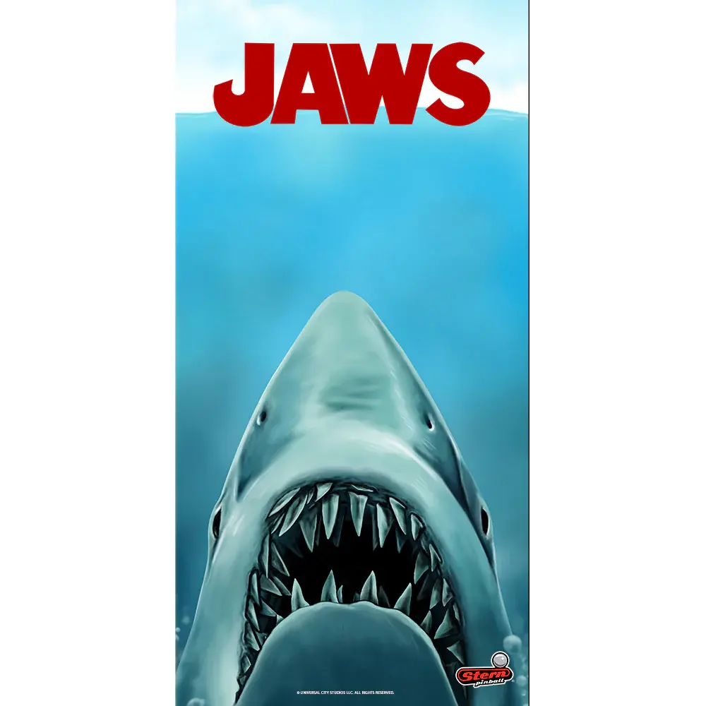 Jaws Pinball Dust Cover