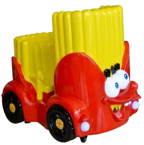 Kiddie Ride Hamburger Family