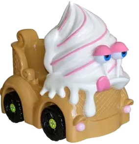 Kiddie Ride Hamburger Family