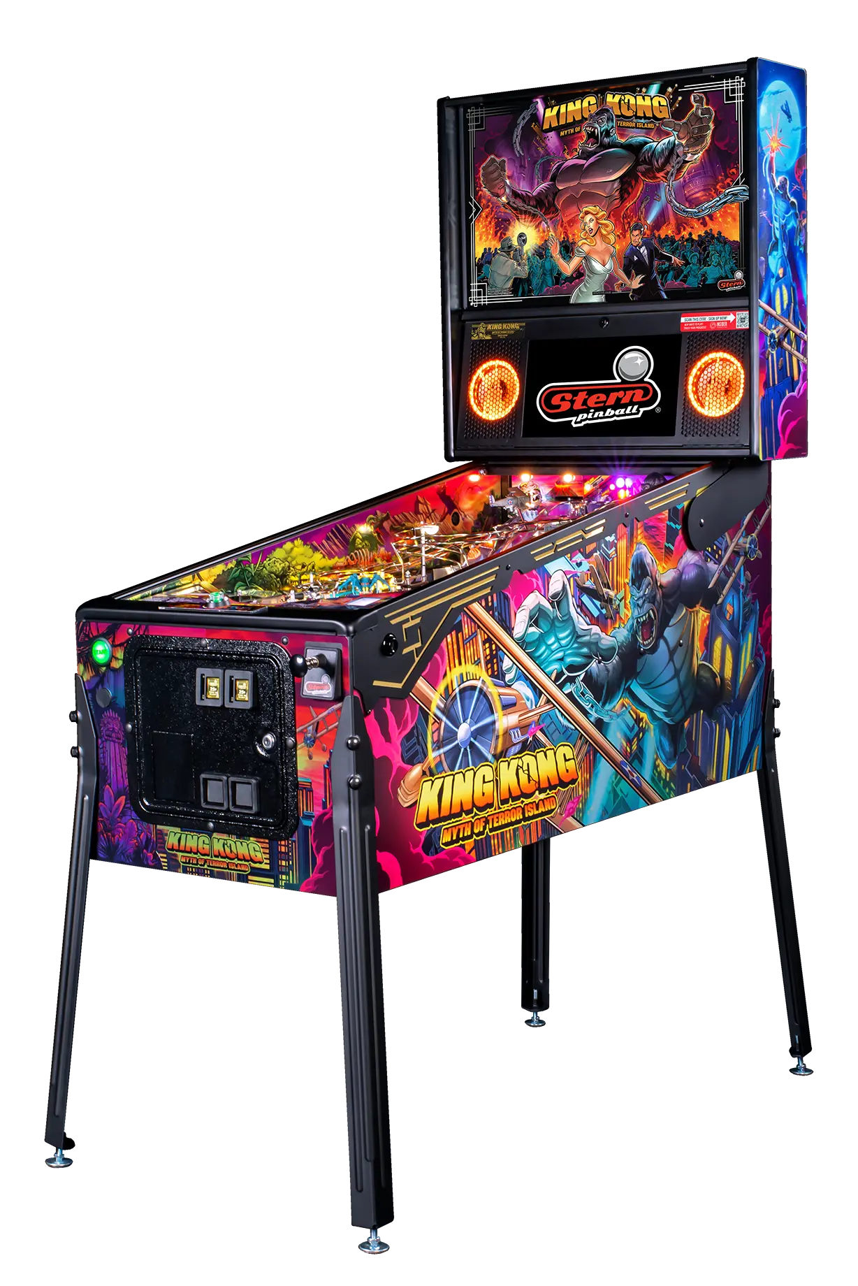 Flipper King Kong - Myth Of Terror Island Le - Avranches Automatic