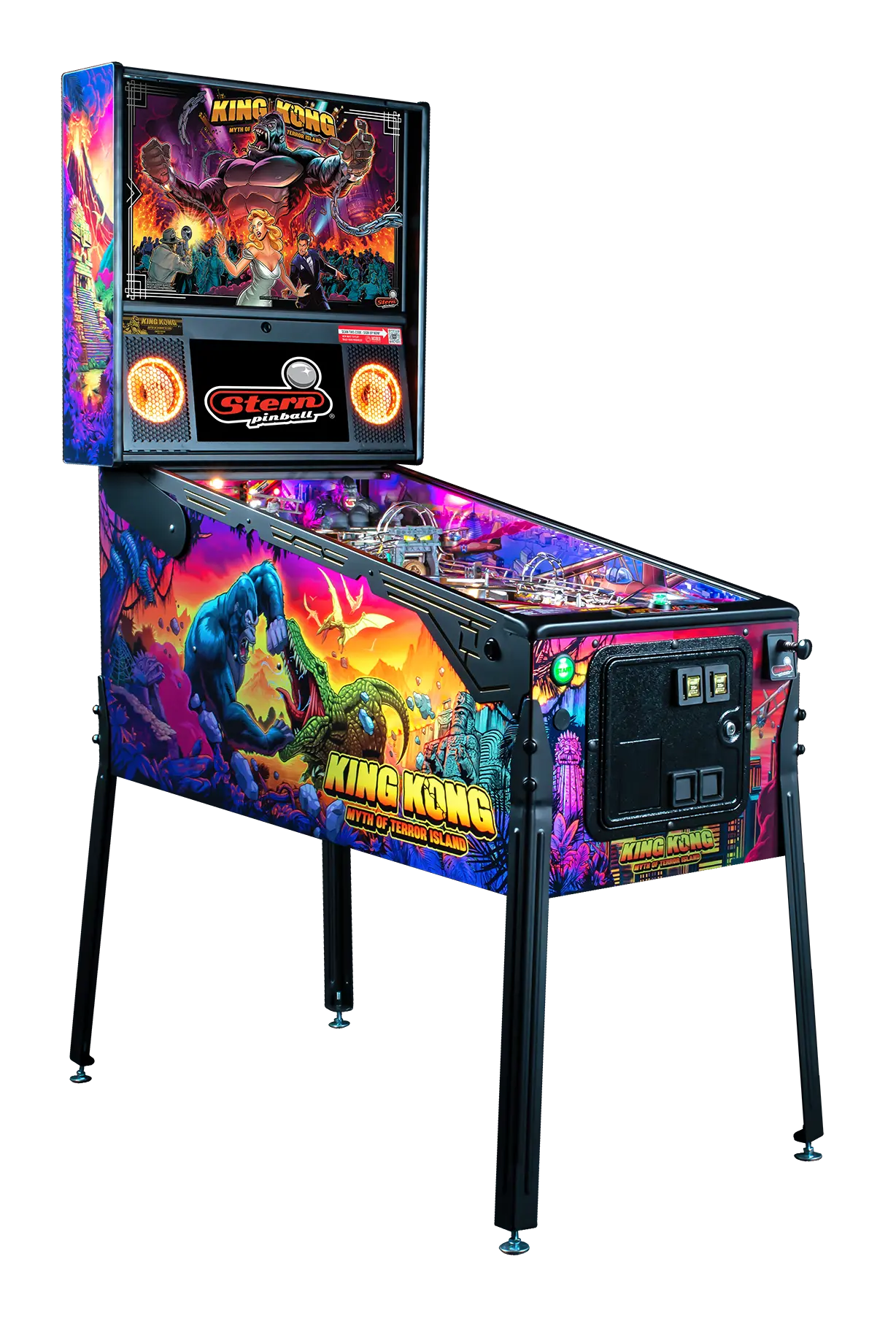 Flipper King Kong - Myth Of Terror Island Le - Avranches Automatic