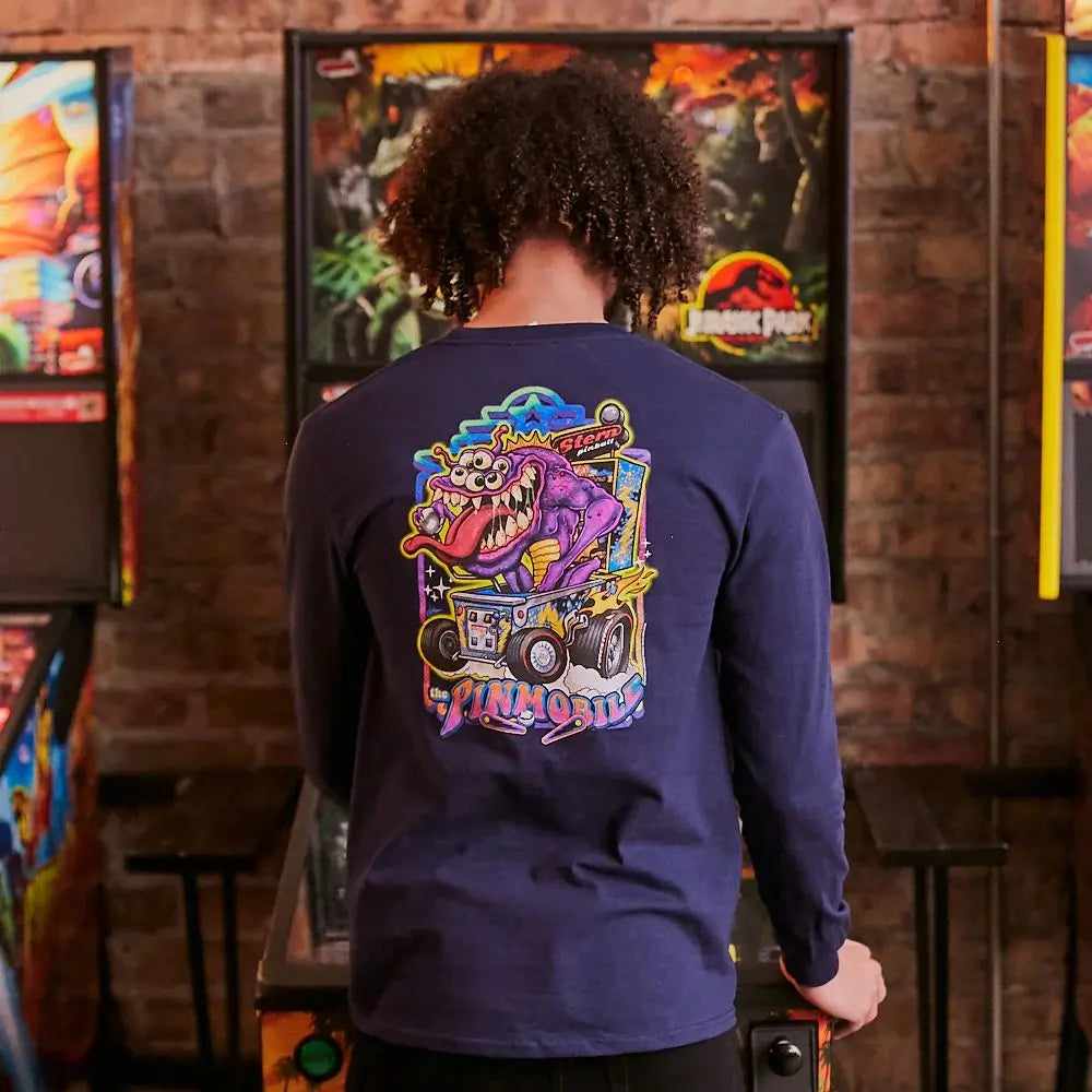 Long Sleeve Pin Mobile Tee Stern Pinball
