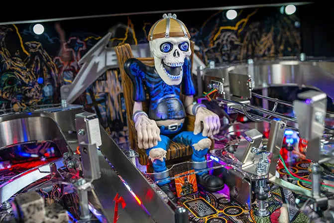 Flipper Metallica Remastered Premium Stern Pinball