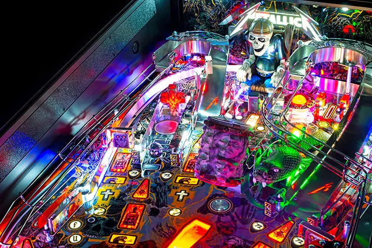 Flipper Metallica Remastered Premium Stern Pinball