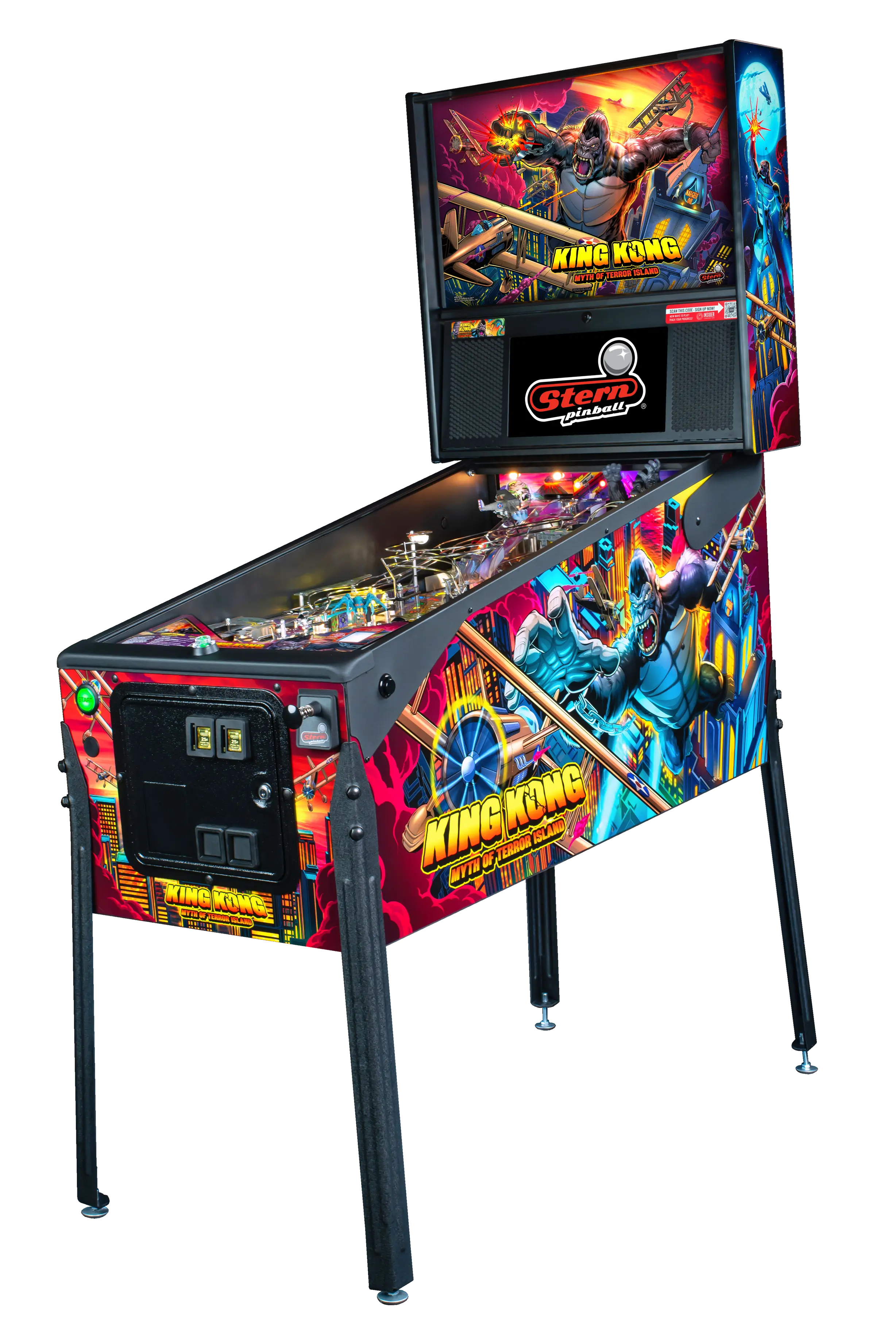 Flipper King Kong - Myth Of Terror Island Premium - Avranches Automatic