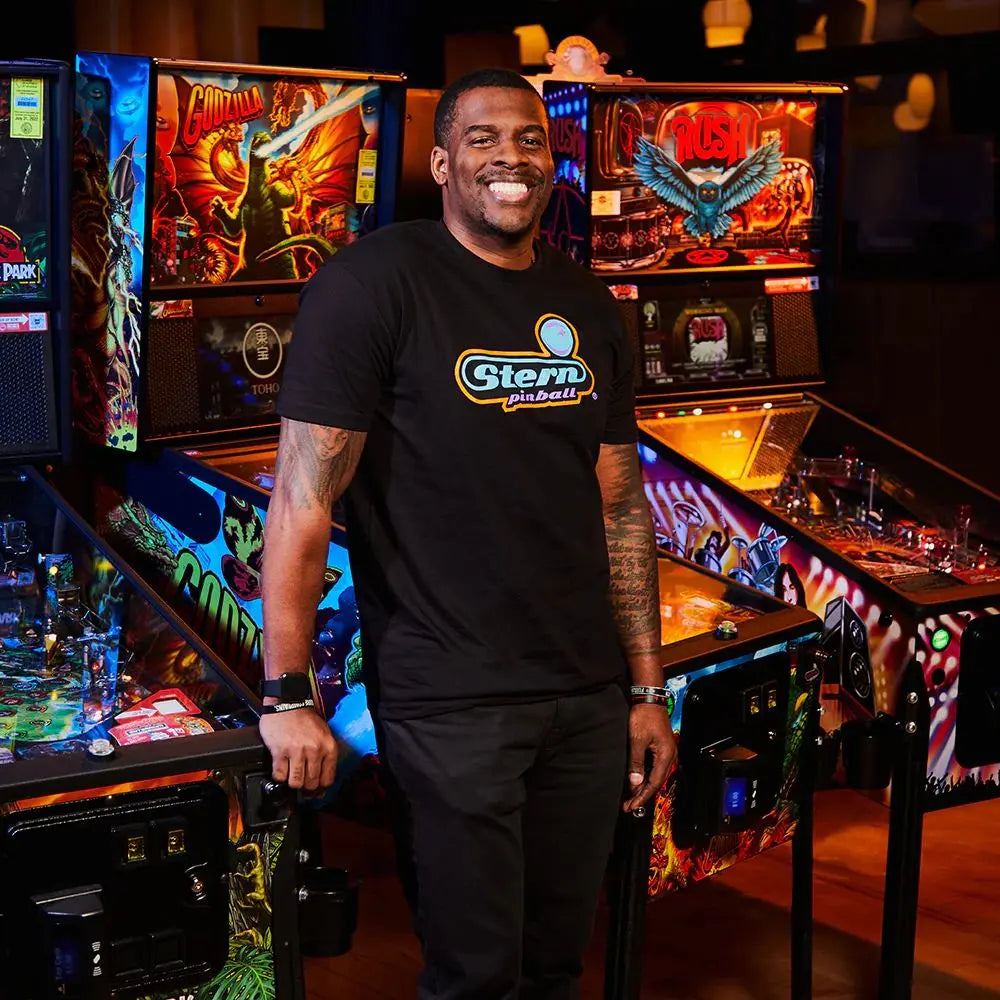 Space Pinball Tee Stern Pinball