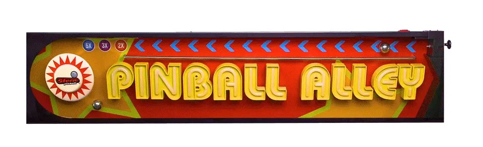 Stern Modern Pinball Alley Sign