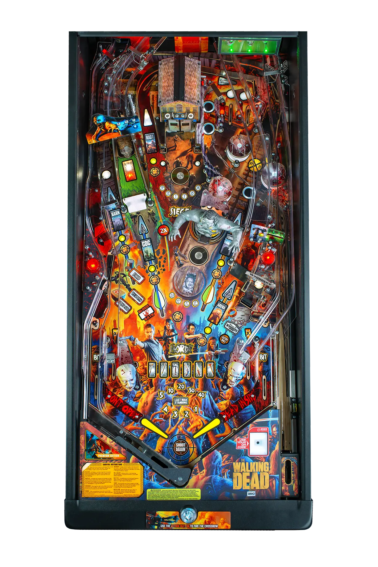 Flipper The Walking Dead Remastered Premium - Avranches Automatic