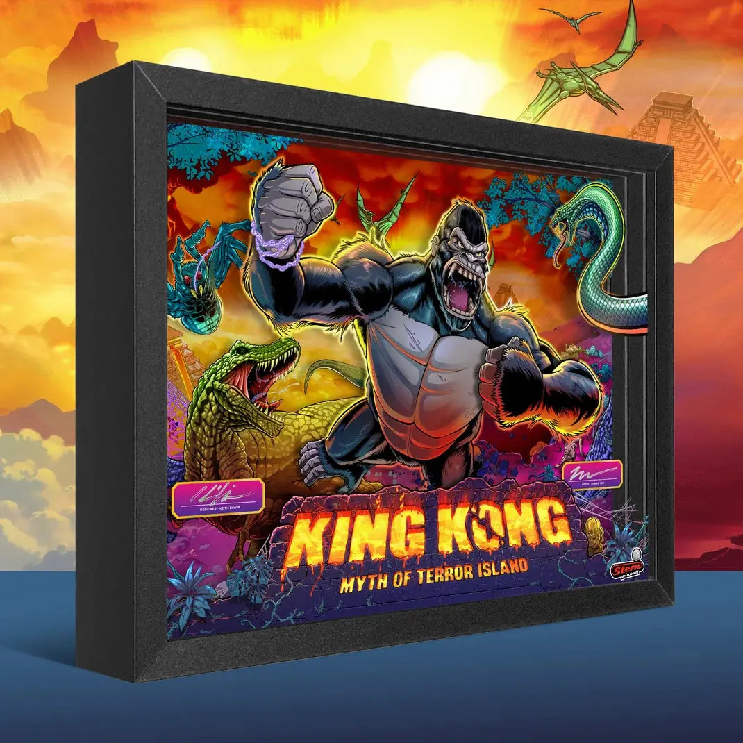 3D Shadow Box King Kong
